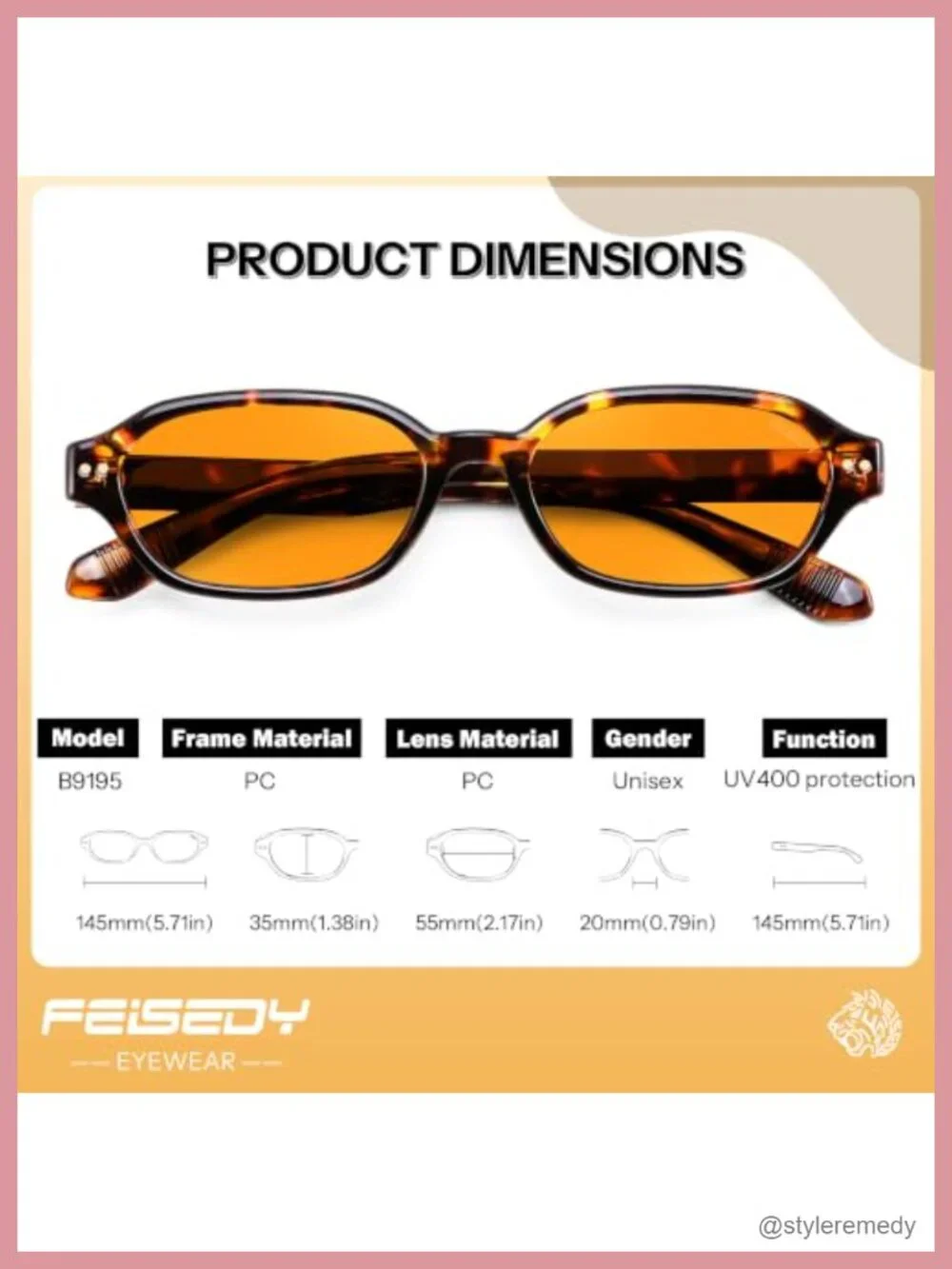 Retro Polarized Rectangle Sunglasses UV400 Protection Y2K 90s Slim Frame